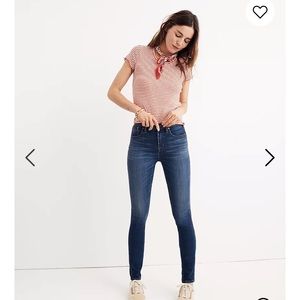 Madewell High Rise Skinny Jeans